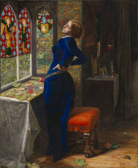 Mariana 1851 by Sir John Everett Millais, Bt 1829-1896